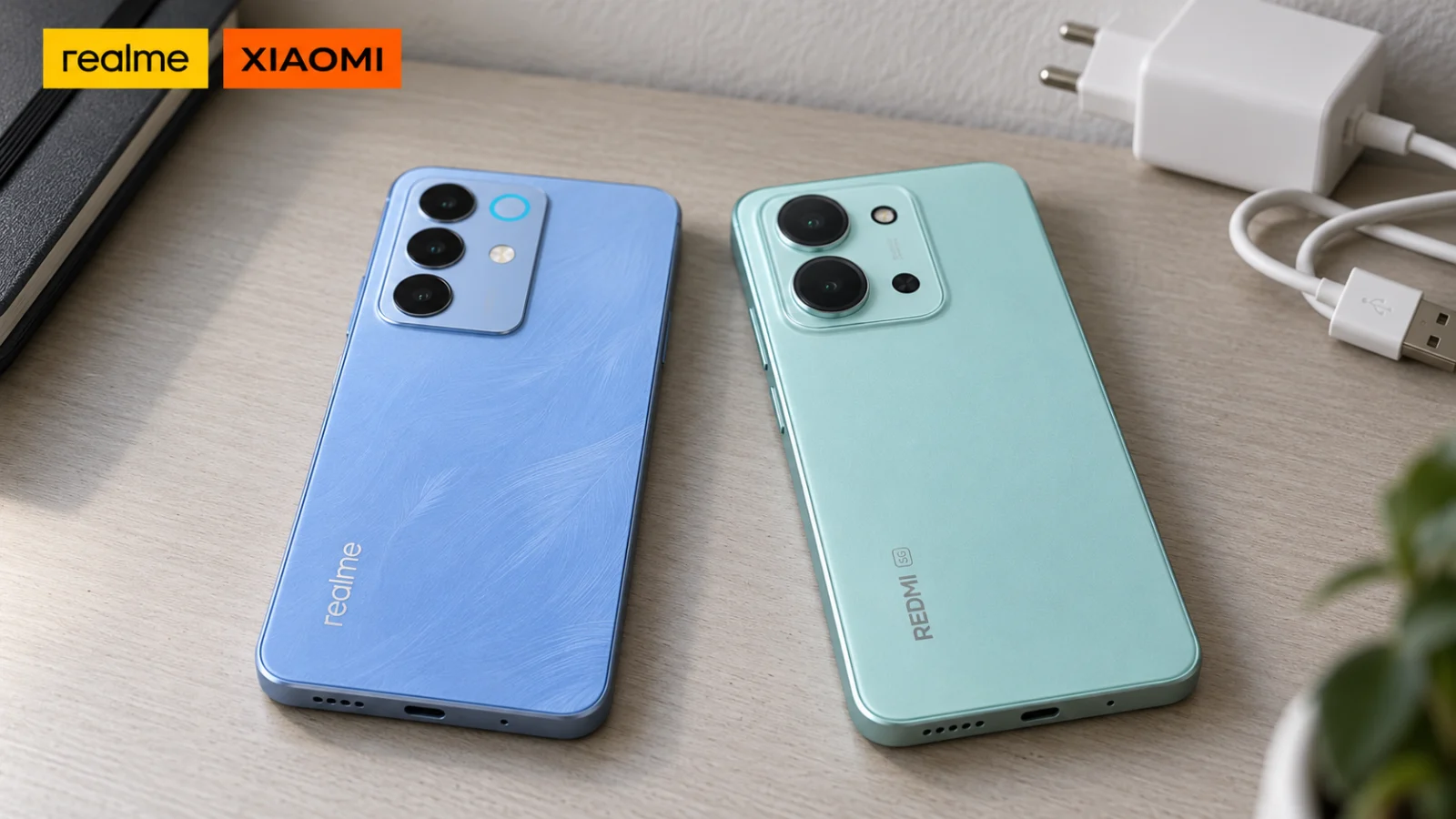 realme C85 ou Redmi 15C 5G: bateria gigante ou 5G?